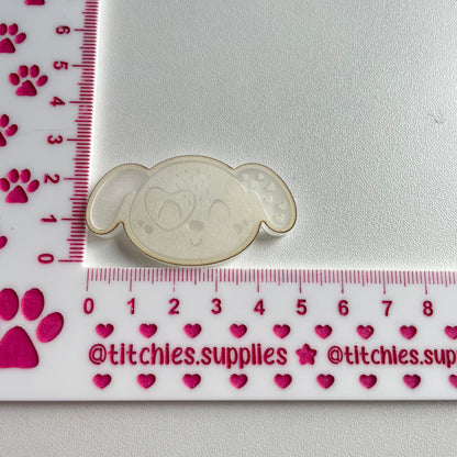 Cute Puppy Mould, 5mm Thick