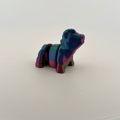 Mini Fidget Animals - Vibrant Rainbow