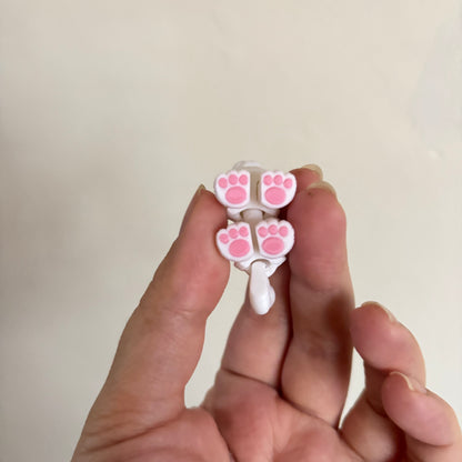 Wiggle Cat Fidget - White