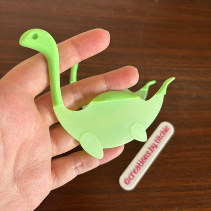 Nessie Swimming Bookmark