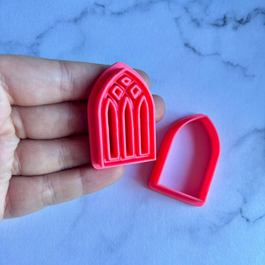 Clay Cutter - Gothic Window - 4cm