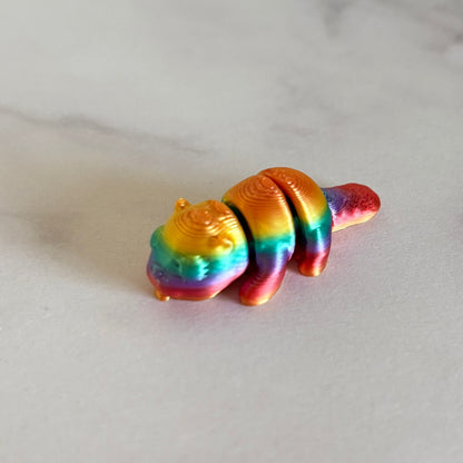 Mini Fidget Animals - Dark Rainbow