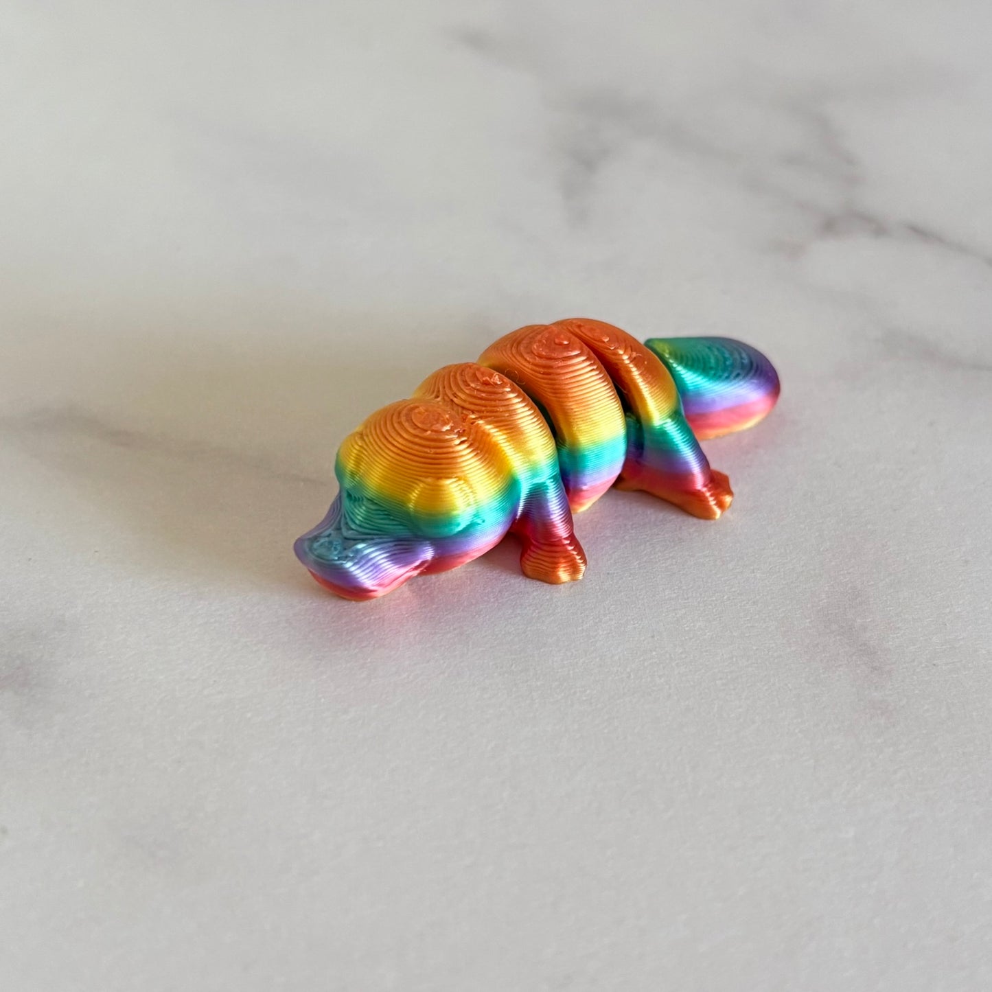Mini Fidget Animals - Dark Rainbow