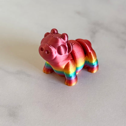 Mini Fidget Animals - Dark Rainbow