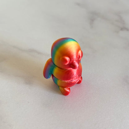 Mini Fidget Animals - Dark Rainbow