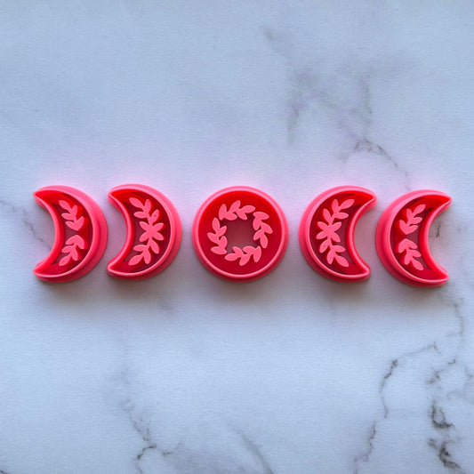 Clay Cutter - Floral Moon Phase