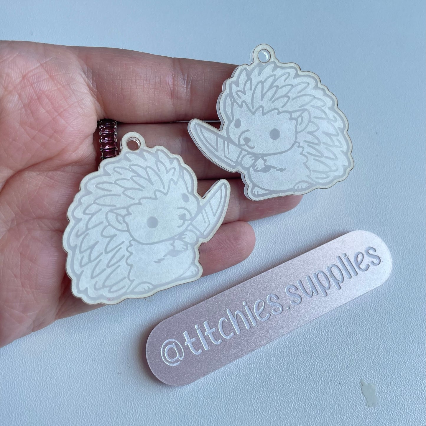 Stabby Hedgehogs Earring Mould