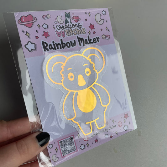 Koala Rainbow Maker Window Sticker