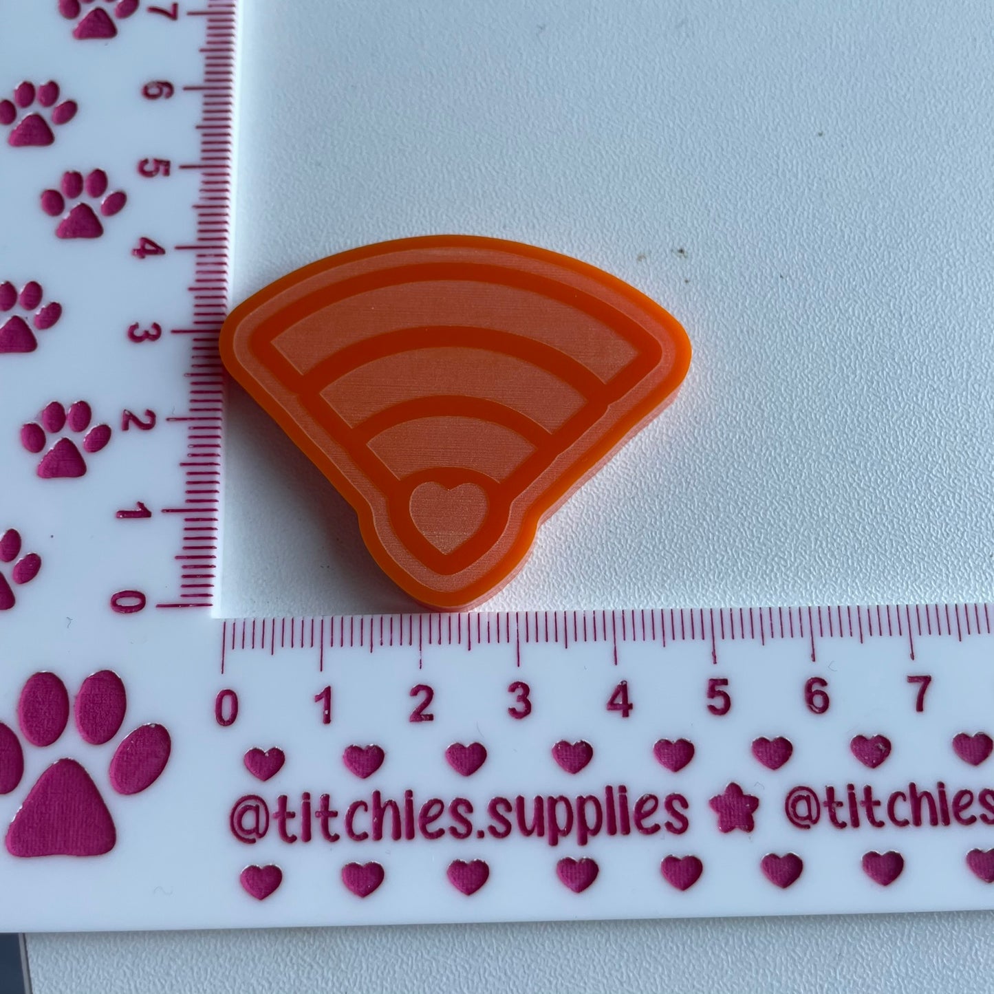 Wifi Symbol Mould, 6mm Thick