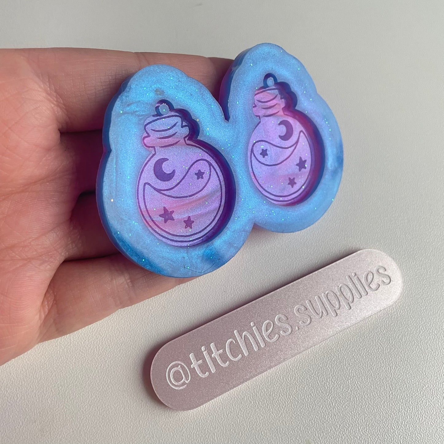 Starry Night Potion Earring Mould