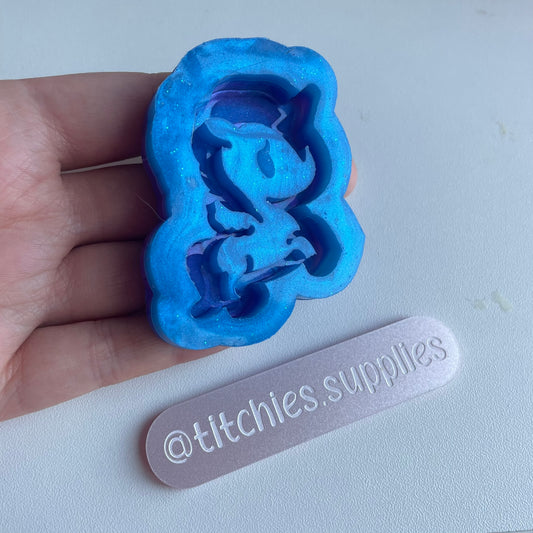 Kawaii Unicorn Shaker Mould