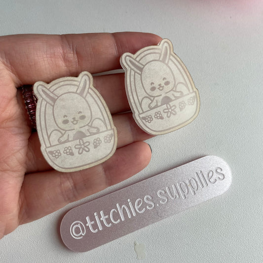 Bunny Basket Earring Mould