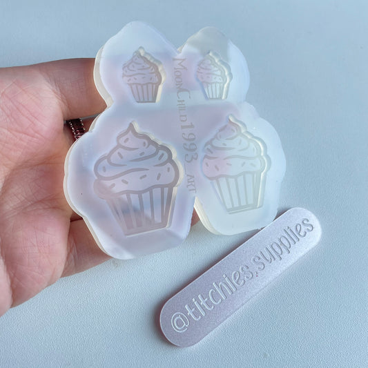 Cupcake Earring Mould