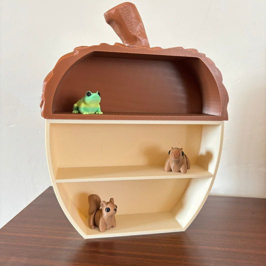 Wiggle Fidget Storage Shelf - Acorn