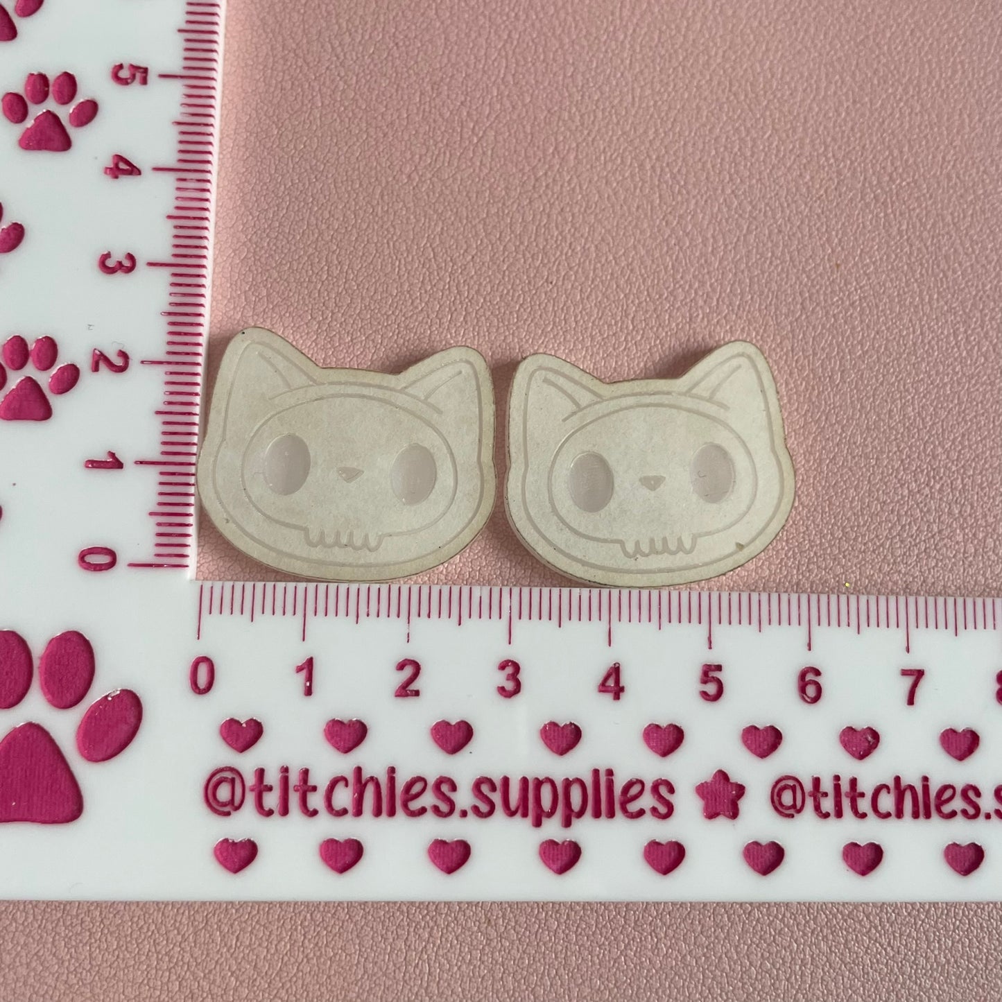 Destash Blanks - Skull Cat