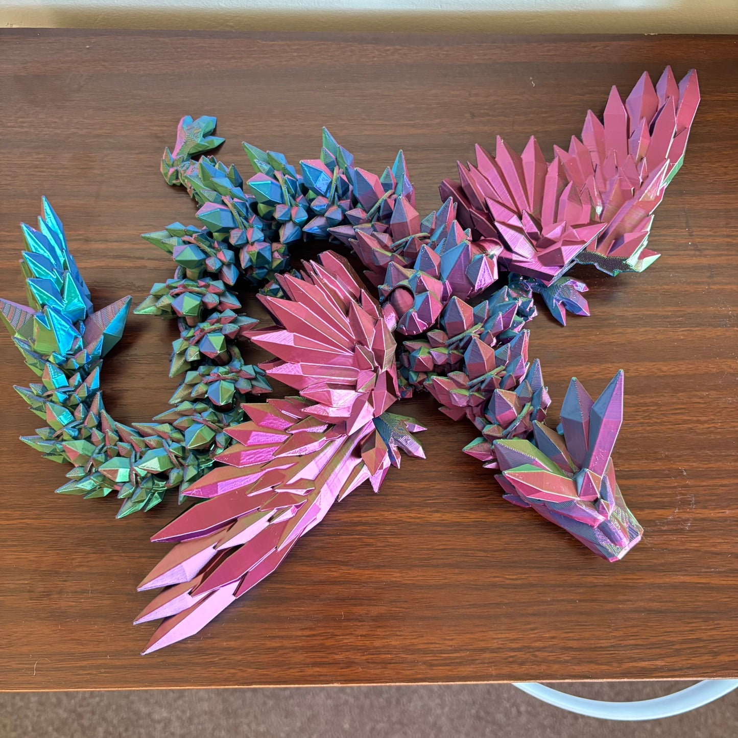Fidget Winged Crystal Dragon - Giant