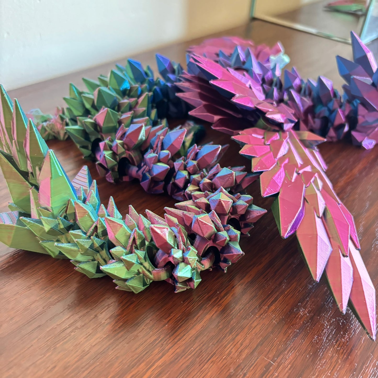 Fidget Winged Crystal Dragon - Giant