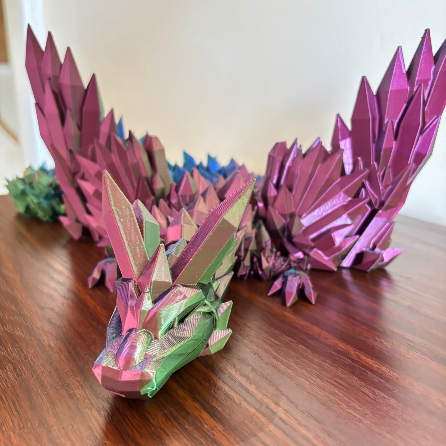 Fidget Winged Crystal Dragon - Giant
