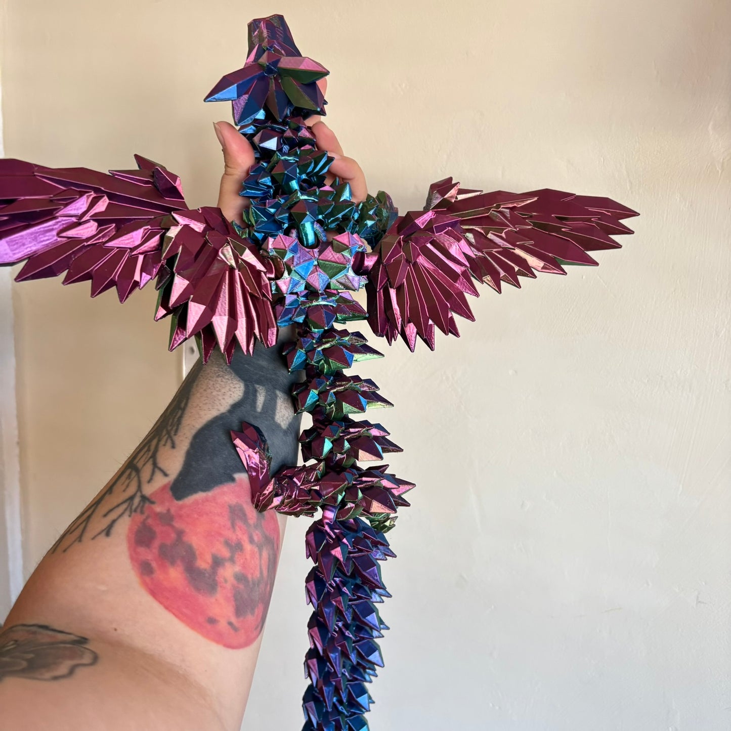 Fidget Winged Crystal Dragon - Giant