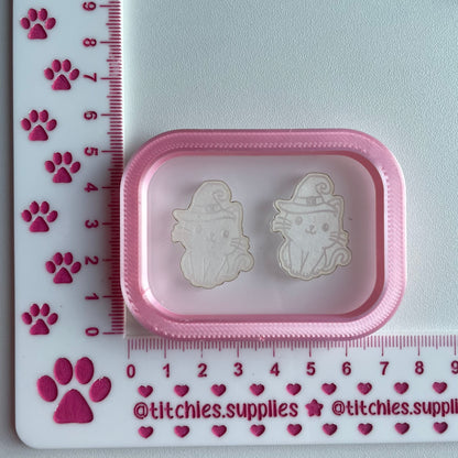 Witch Cat Earring Mould