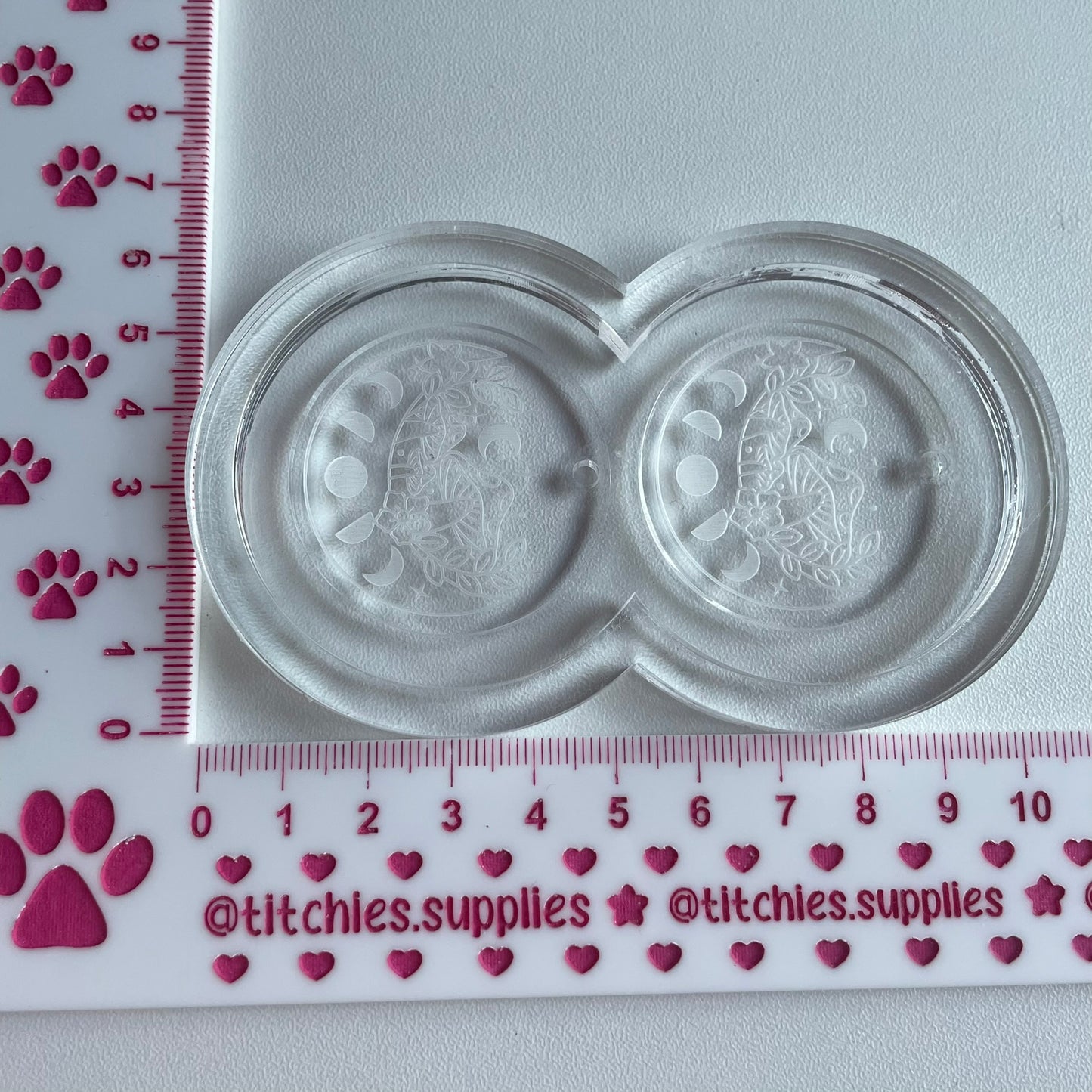 Moon Mushroom 1 Earring Mould