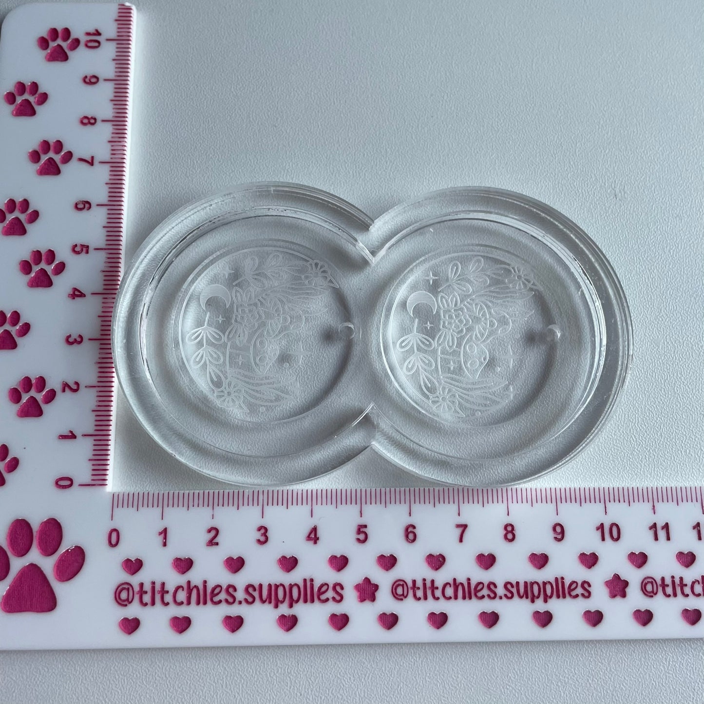 Moon Mushroom 2 Earring Mould