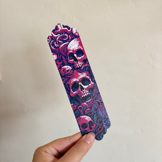 Dark Skull Bookmark