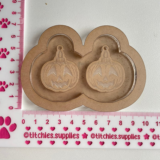 Smiley Pumpkins Earring Mould