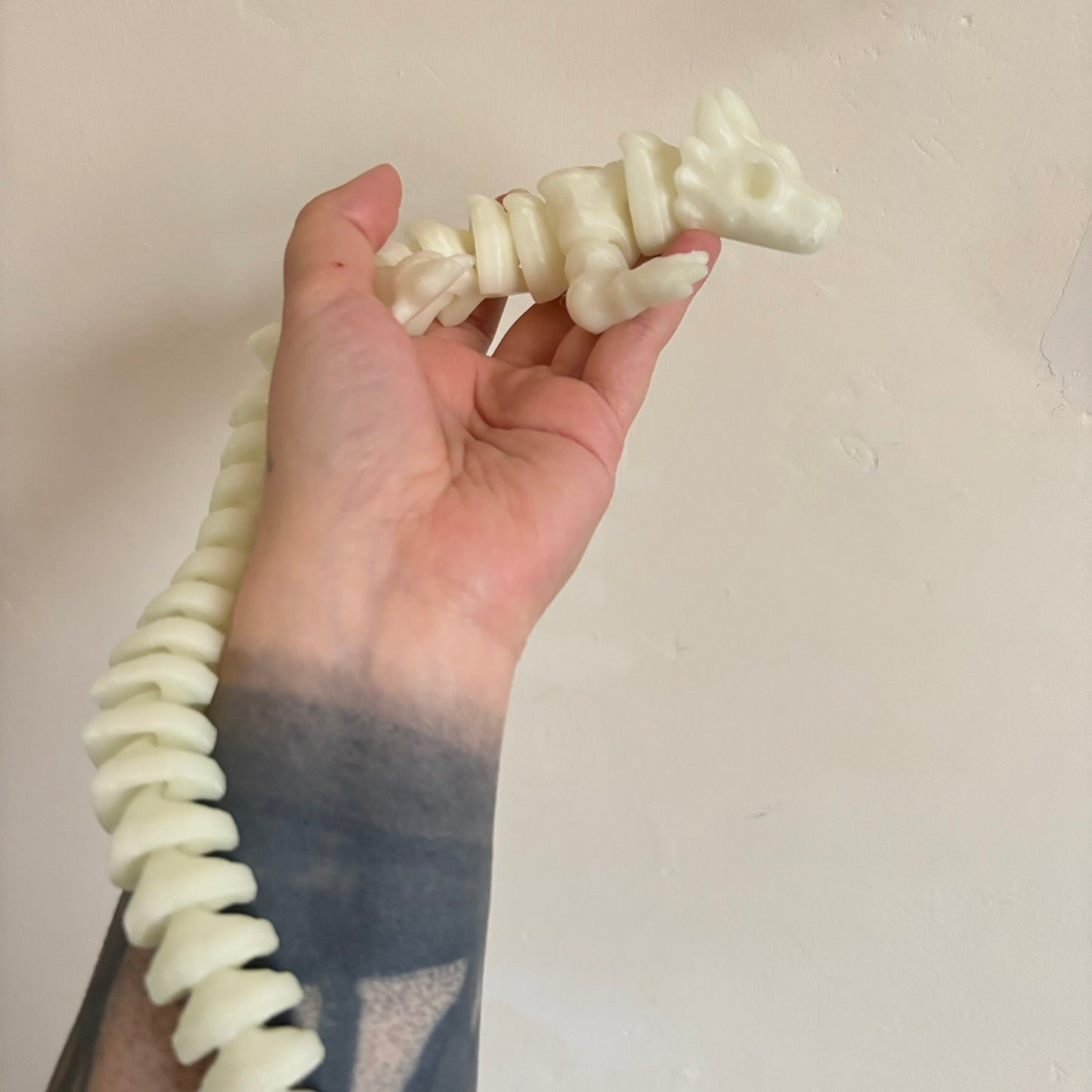 Fidget Skeleton Dragon - Glow in the dark