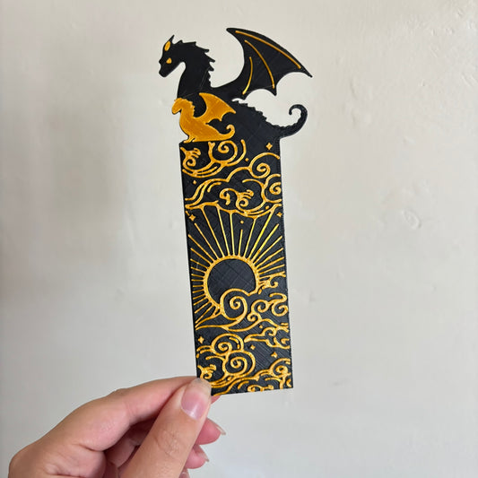 Golden Dragon Bookmark