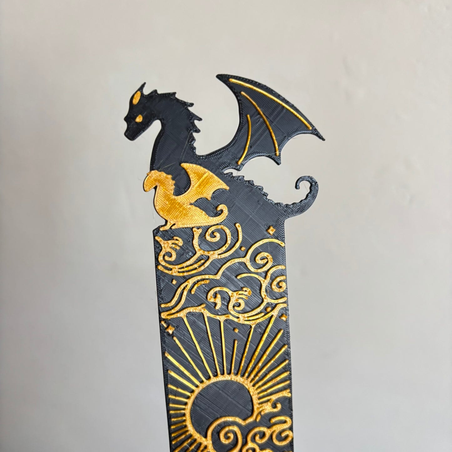 Golden Dragon Bookmark
