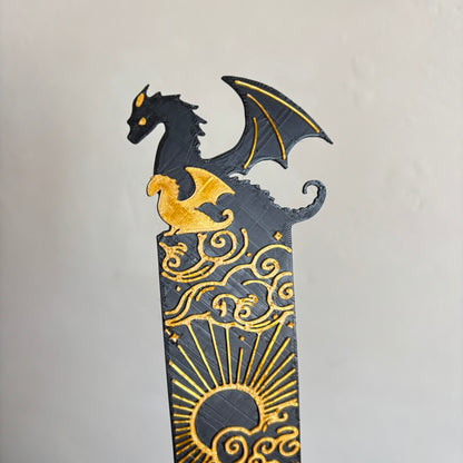 Golden Dragon Bookmark