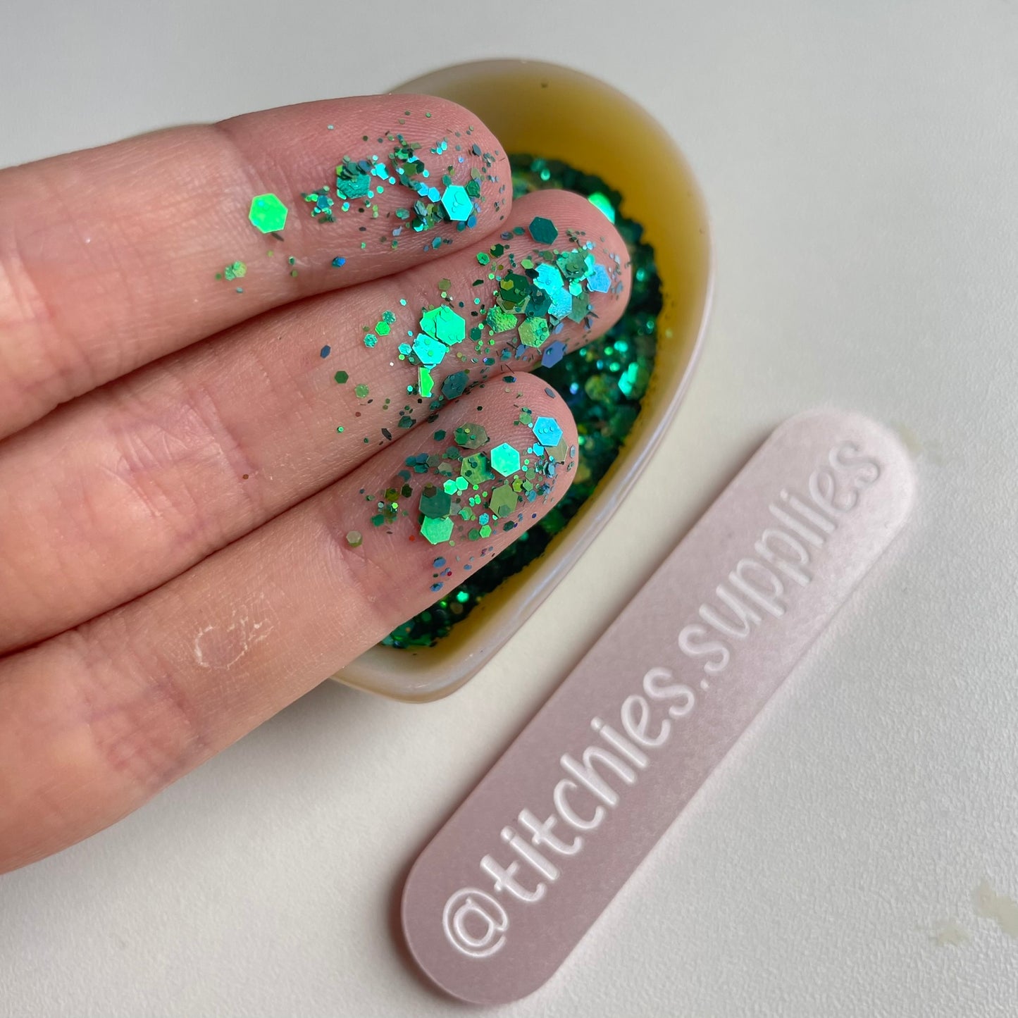 Chameleon Glitter - Green/Teal 06