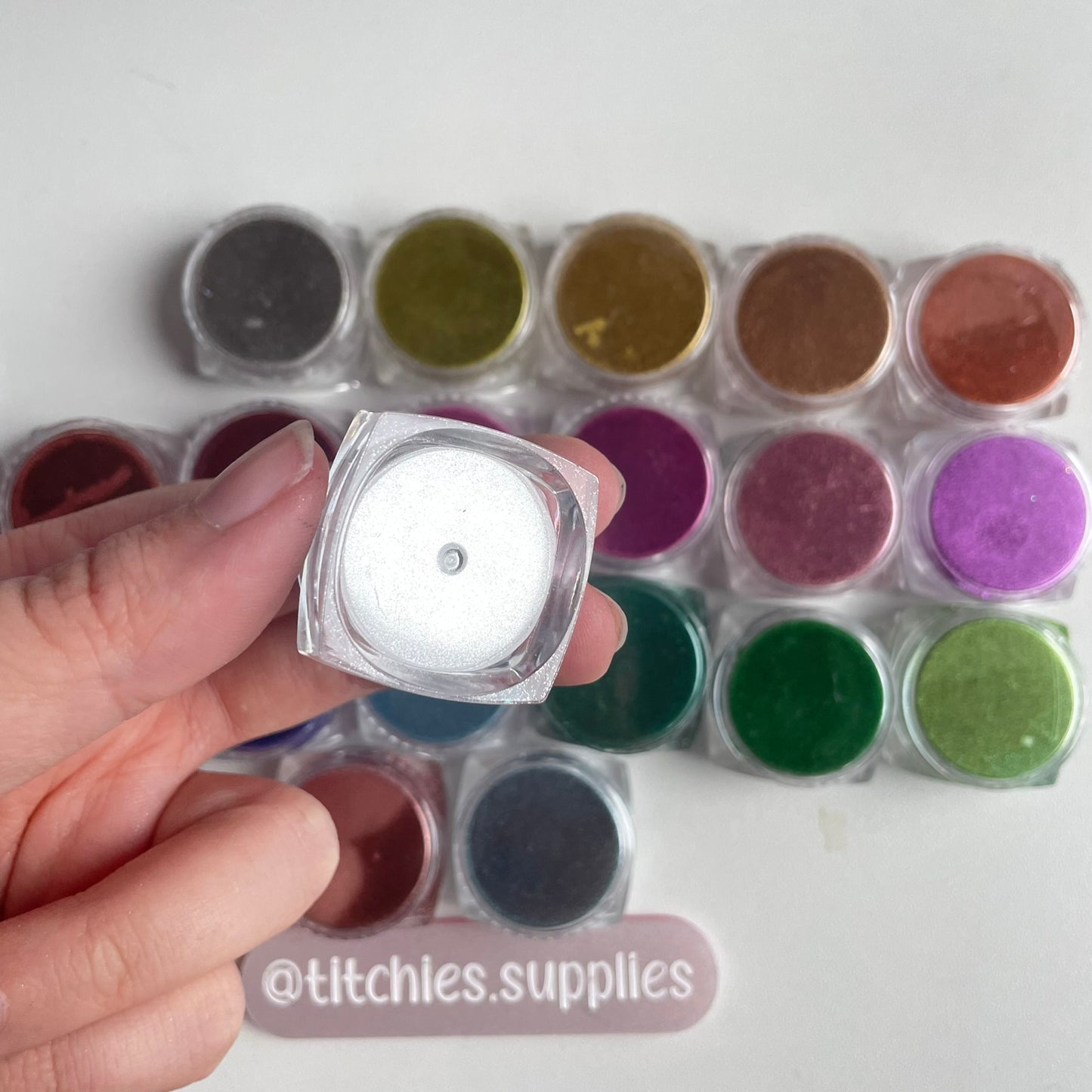 Chrome Pigment Powder 23 Colours Set