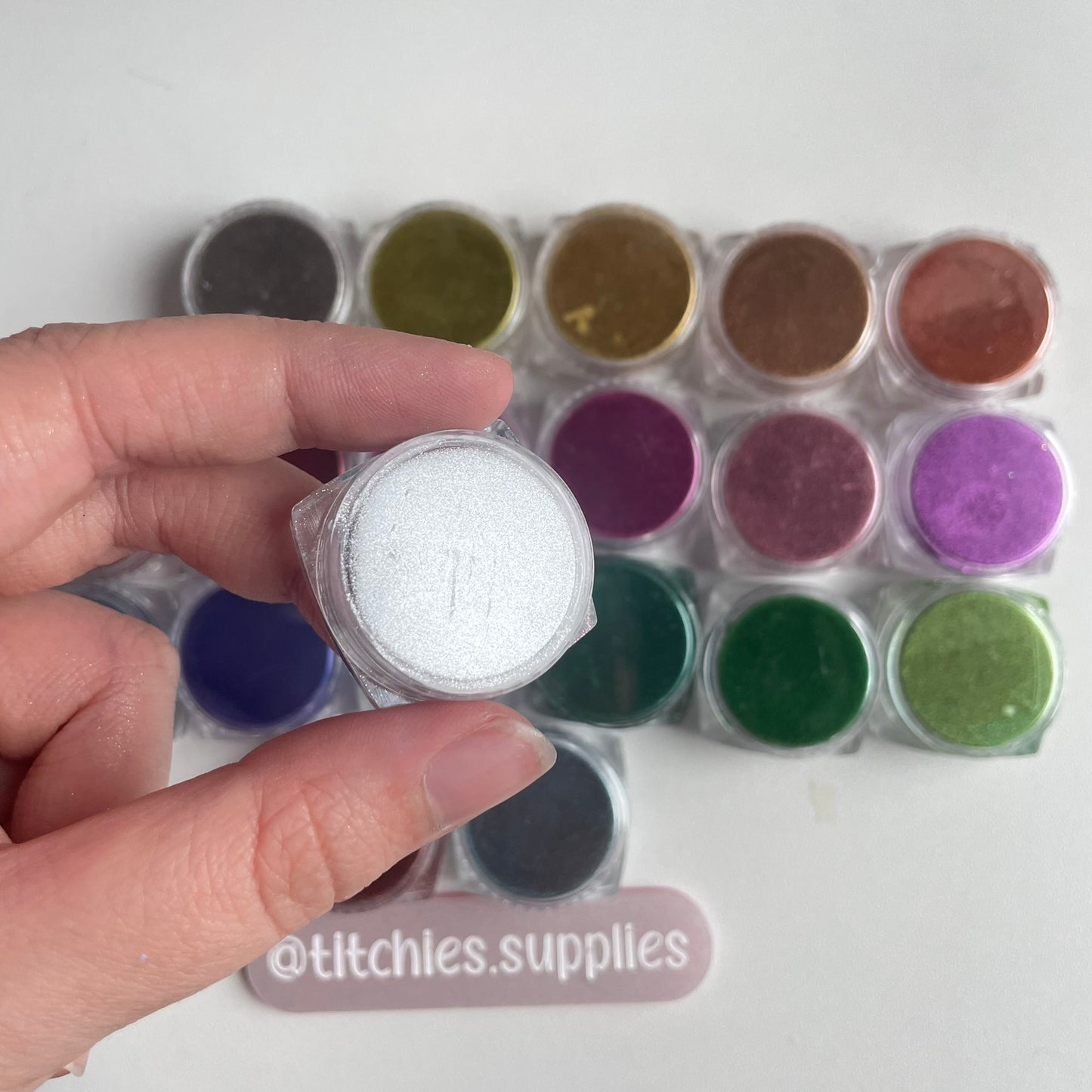 Chrome Pigment Powder 23 Colours Set