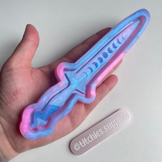 XL Moon Phase Shaker Dagger Mould