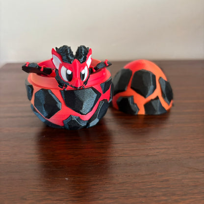 Lava Dragon and Egg