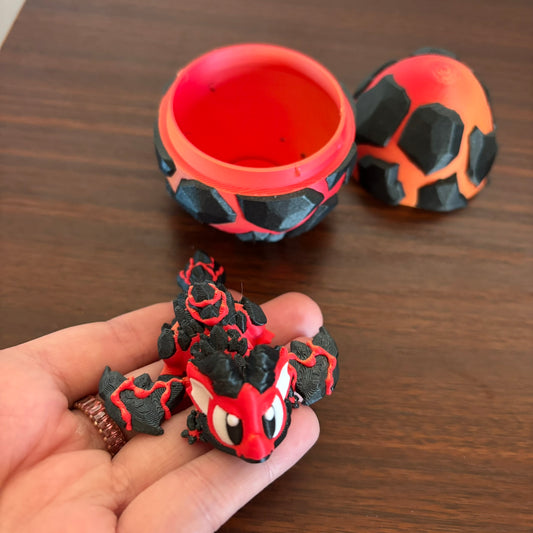 Lava Dragon and Egg