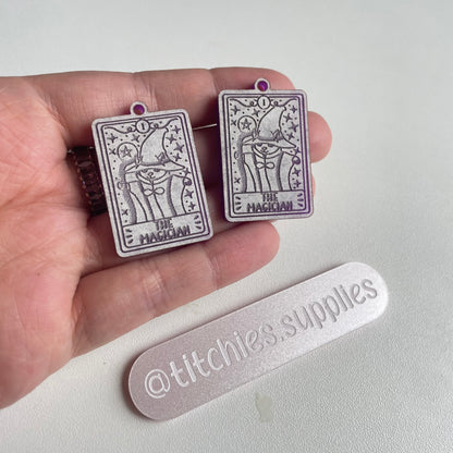 The Magician Cat Tarot Earring Mould