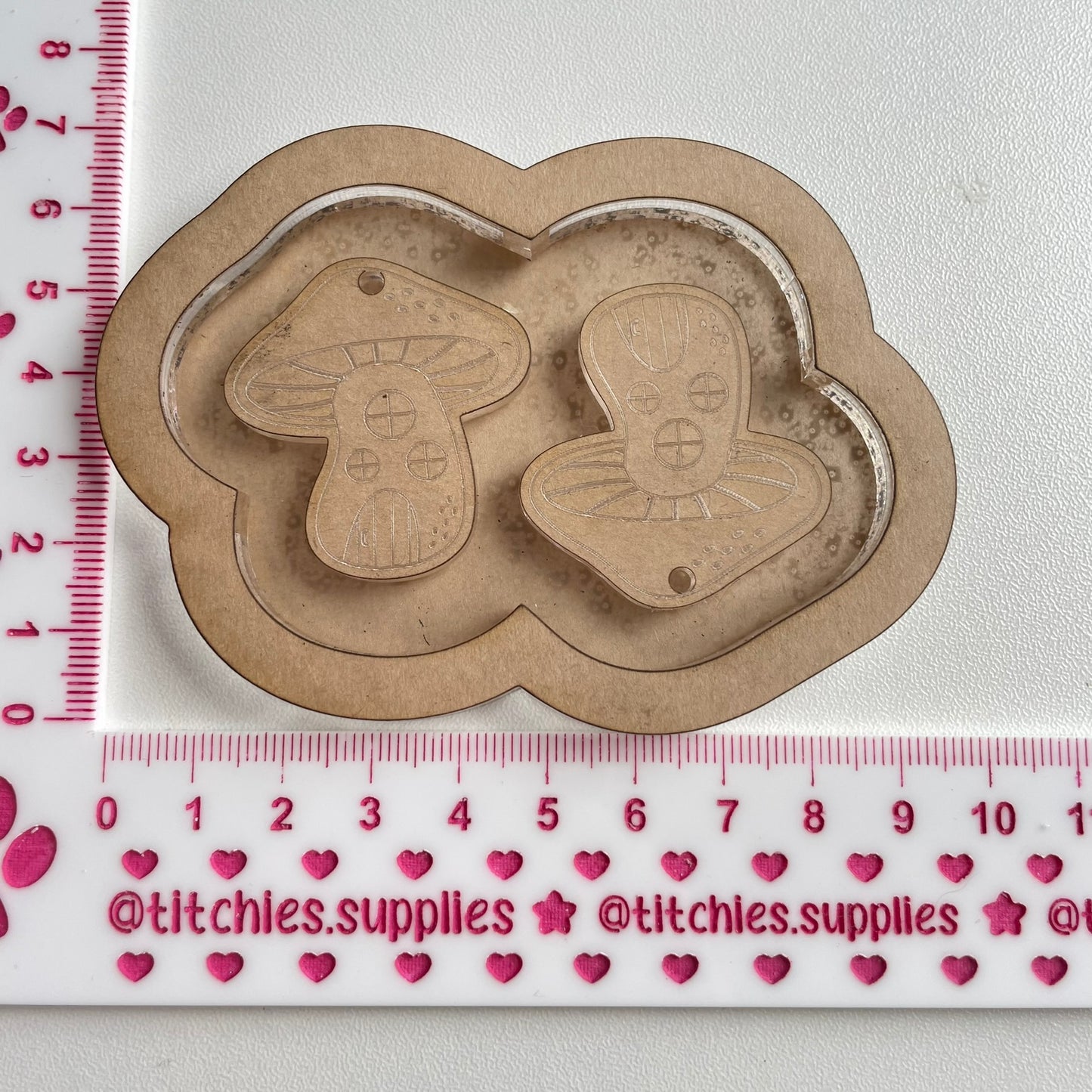 Toadstool Cottage Earring Mould