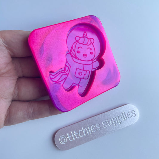 Unicorn Astronaut Mould, 5mm Thick