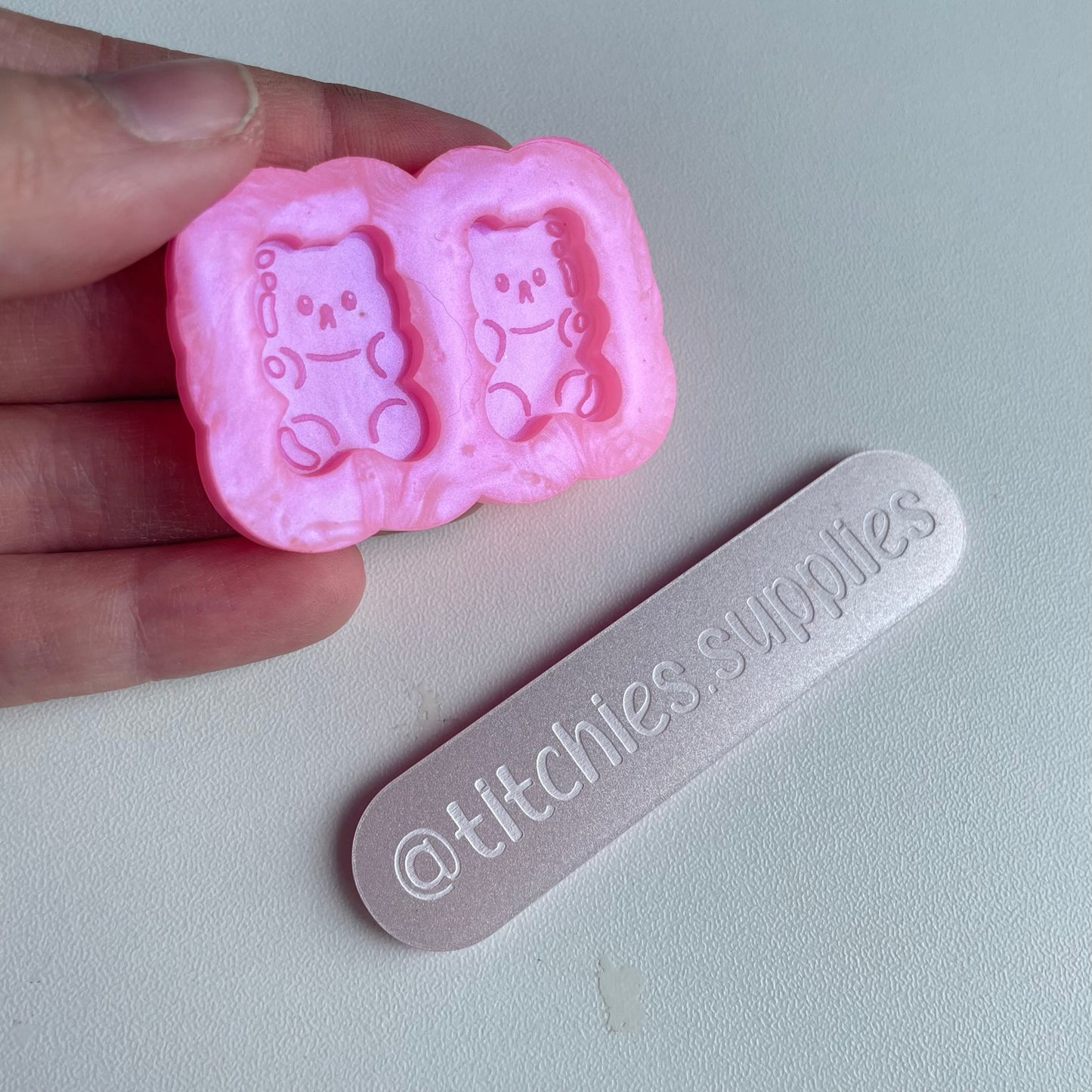 Kawaii Gummy Bear Stud Mould