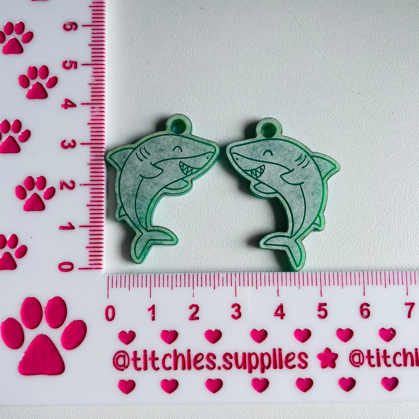 Cute Shark Earring Mould