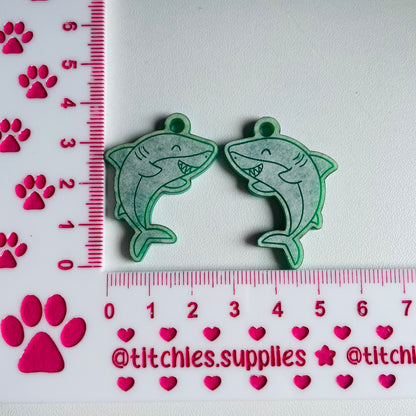 Cute Shark Earring Mould