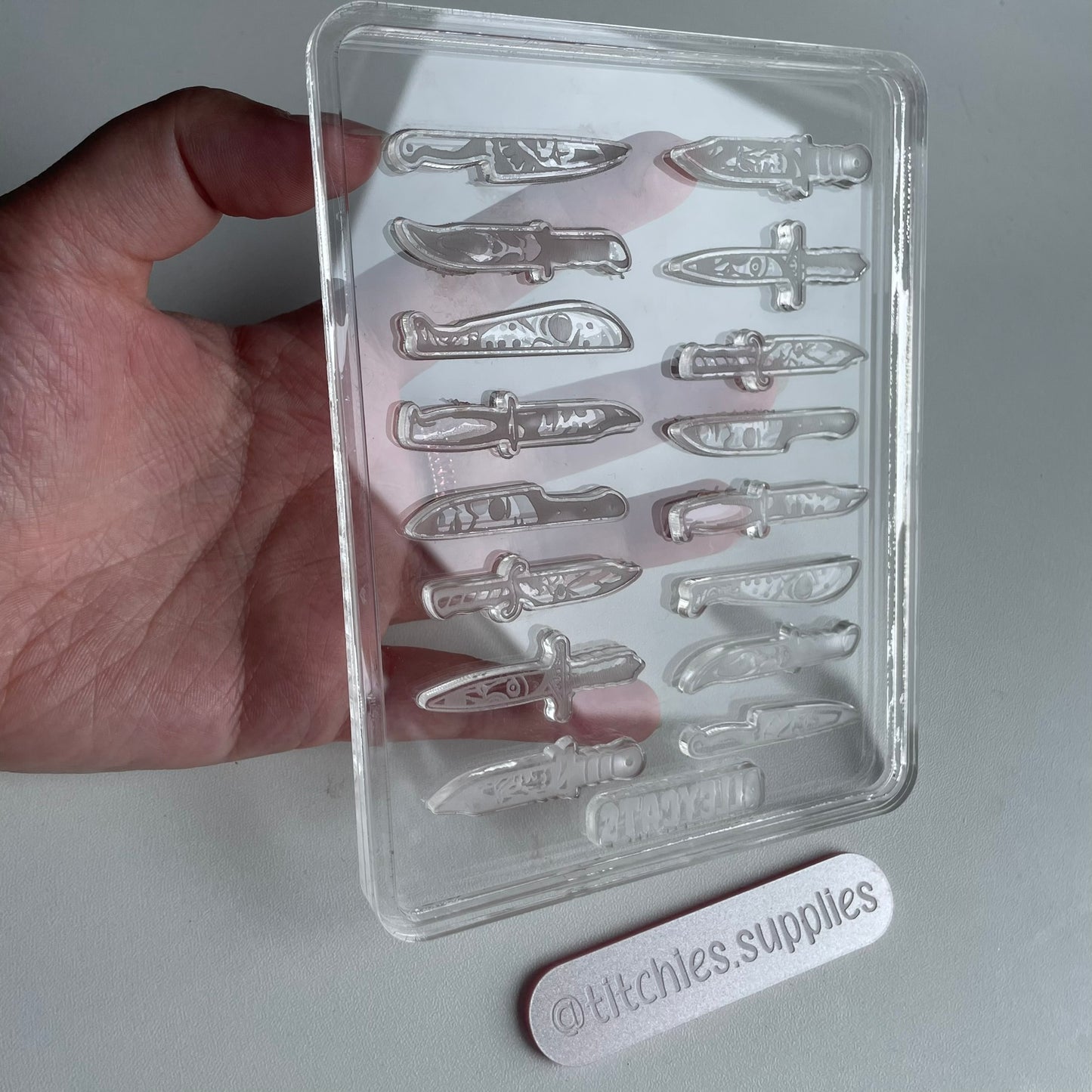 Horror Knives Palette Mould
