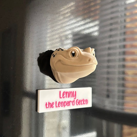 Magnets - Lenny the Leopard Gecko