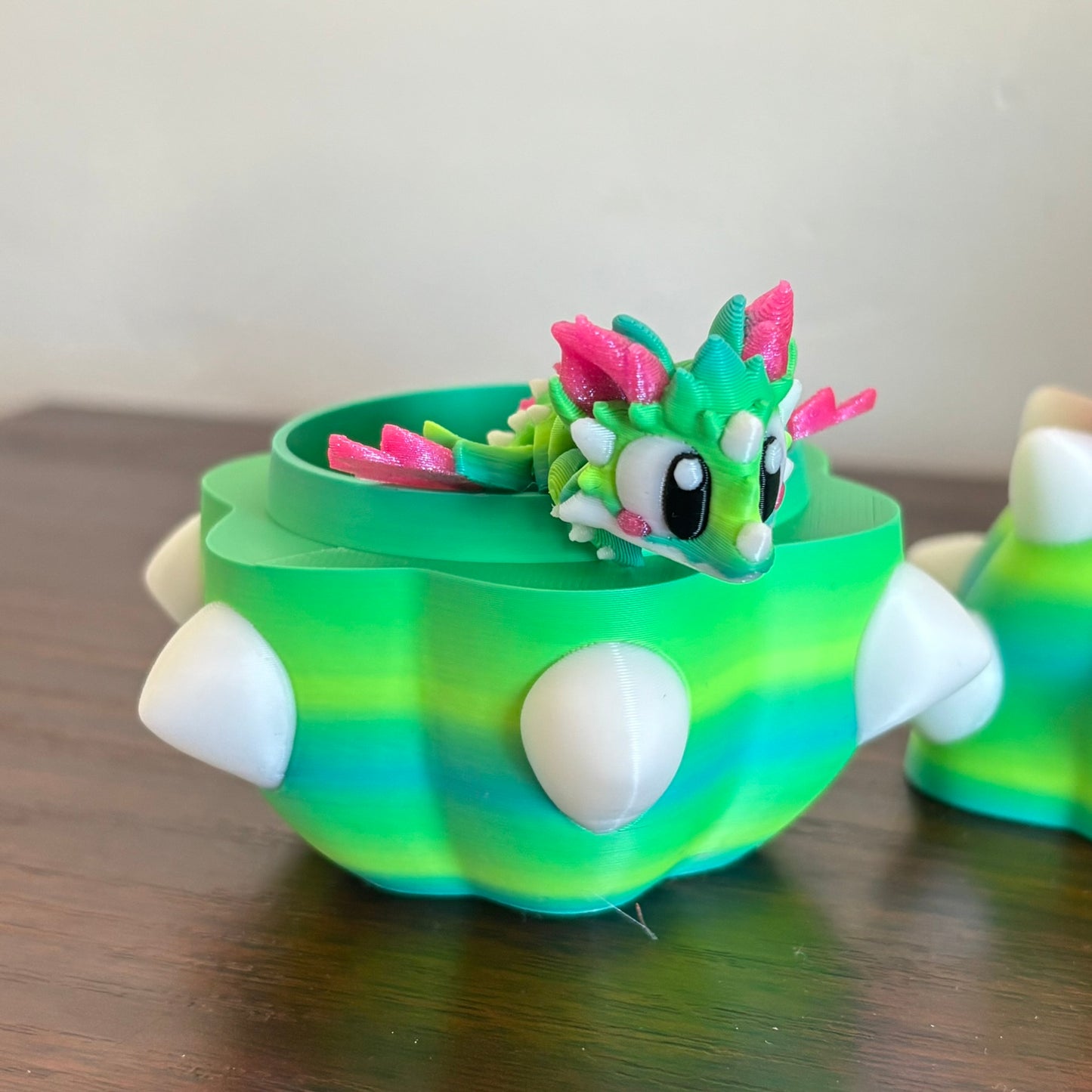 Cactus Fidget Dragon and Egg