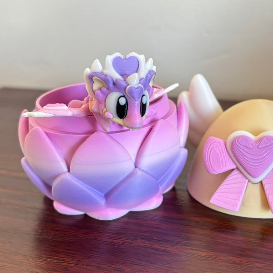Lovey Fidget Dragon and Egg