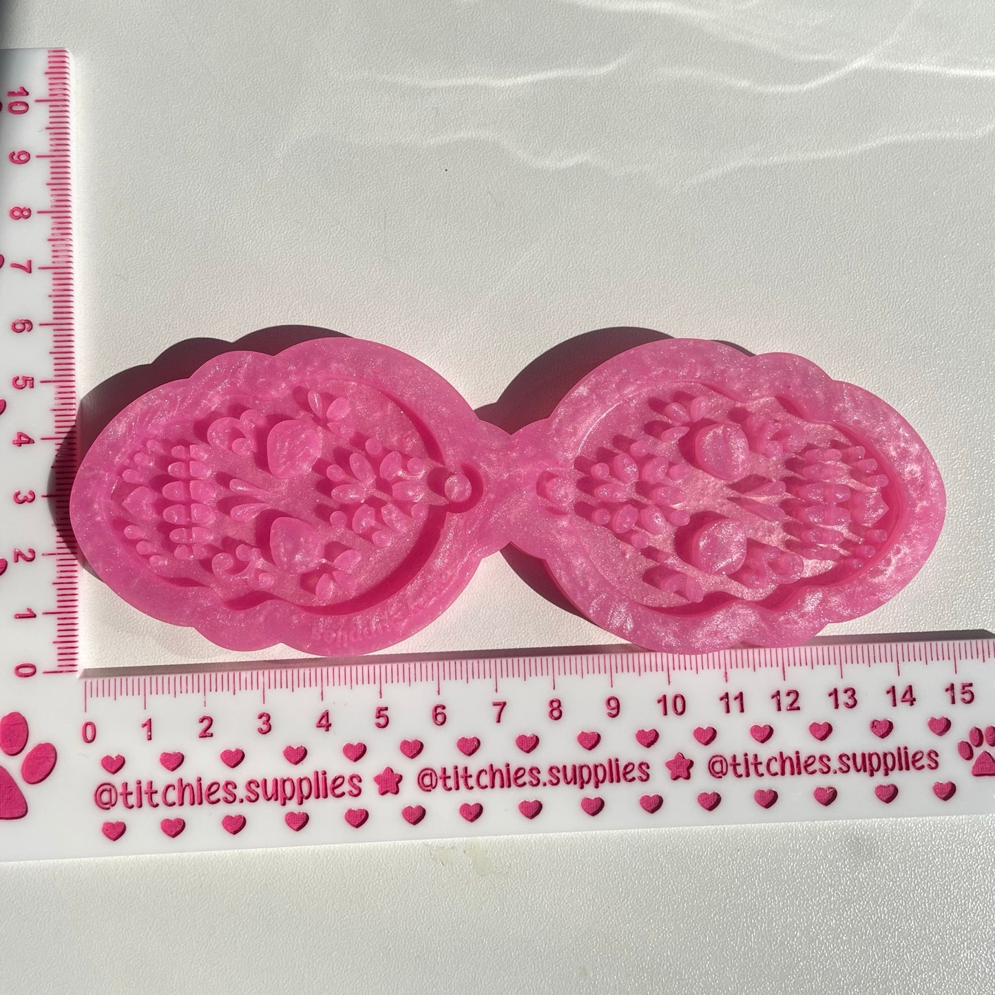 Candy Skull 2 Earring Mould