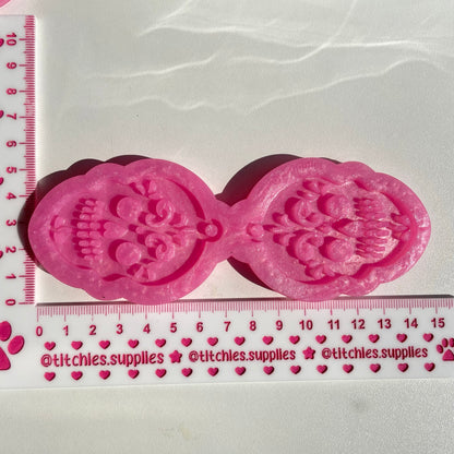 Candy Skull 1 Earring Mould